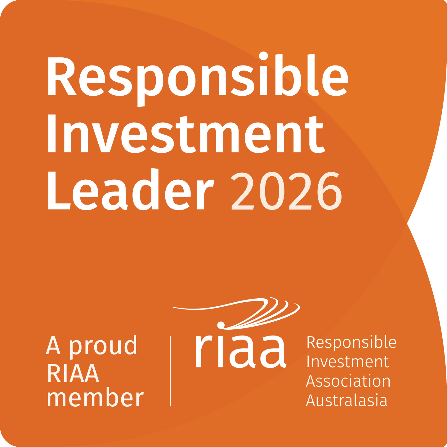 RIAA Responsible Investment Leader 2026